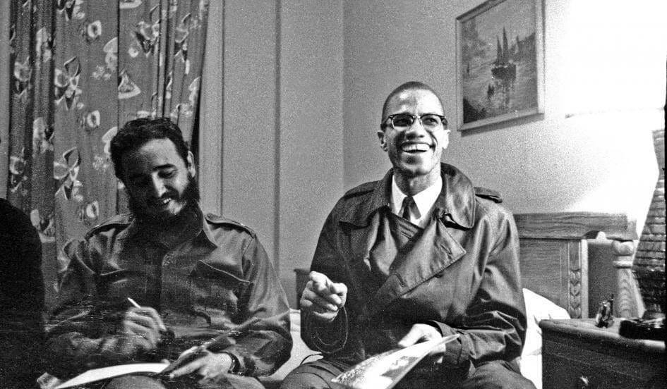 Castro and Malcom X